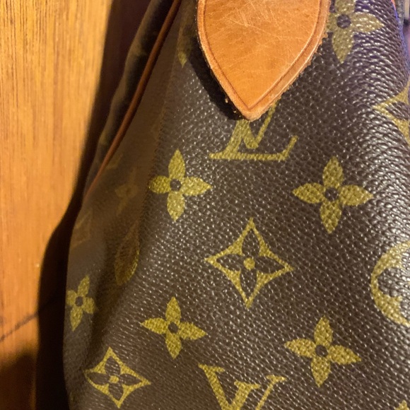 Vintage lv duffle bag Vintage Louis Vuitton Keepall Bag Duffle 55 Brown Canvas - Picture 14 of 15